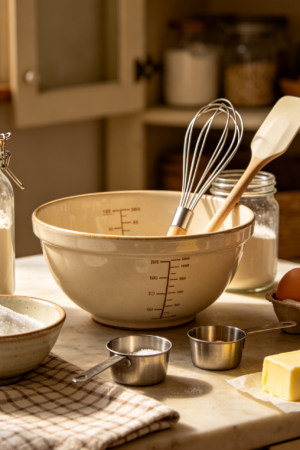 Complete Baking Tool Set for Home Kitchen Use
